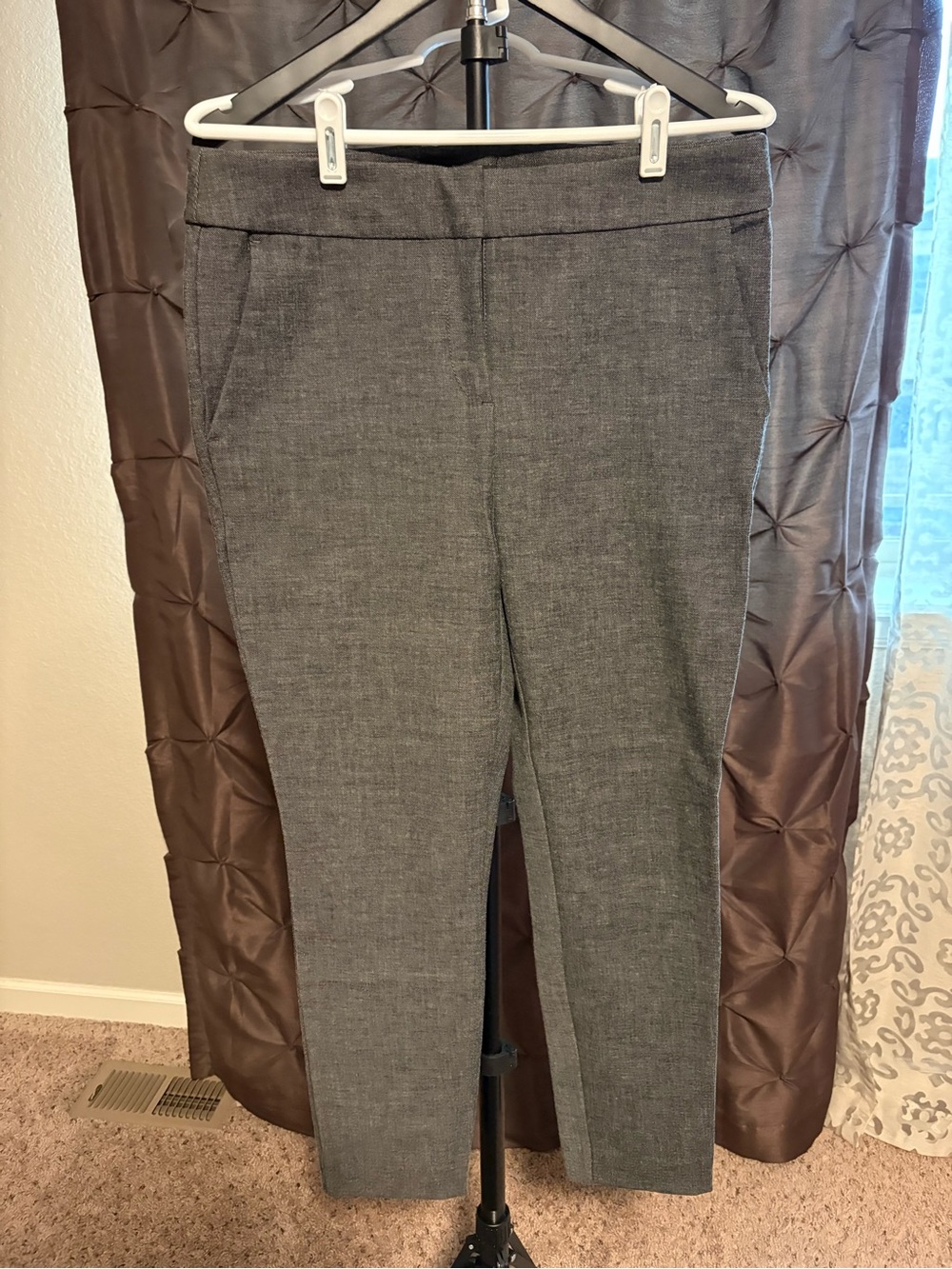 LOFT Charcoal Gray Pants